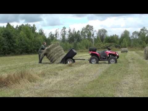 КВАДРОЦИКЛ arctic cat 650 h1 с прицепом. лето 2013г.