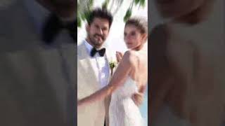Burak Özçivit and the beautiful bride Fahriye Evcen # 'Kuruluş: Osman'#Bride ofIstanbulturkish#viral