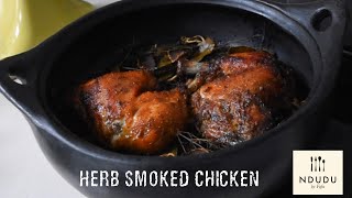 HOW TO SMOKE YOUR CHICKEN WITHOUT A SMOKER (WITH HERBS)