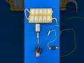 Powering 10 cob light using dynamo#shorts