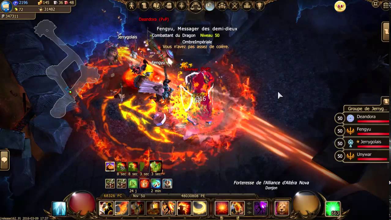 drakensang  - q1 atroce, succes Legend and open 18 cubes ;