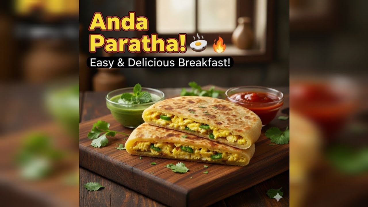 Street Style Anda Paratha: Is naye tarike se banayein naram aur kurkura Paratha.