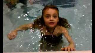 Sienna's First Swim