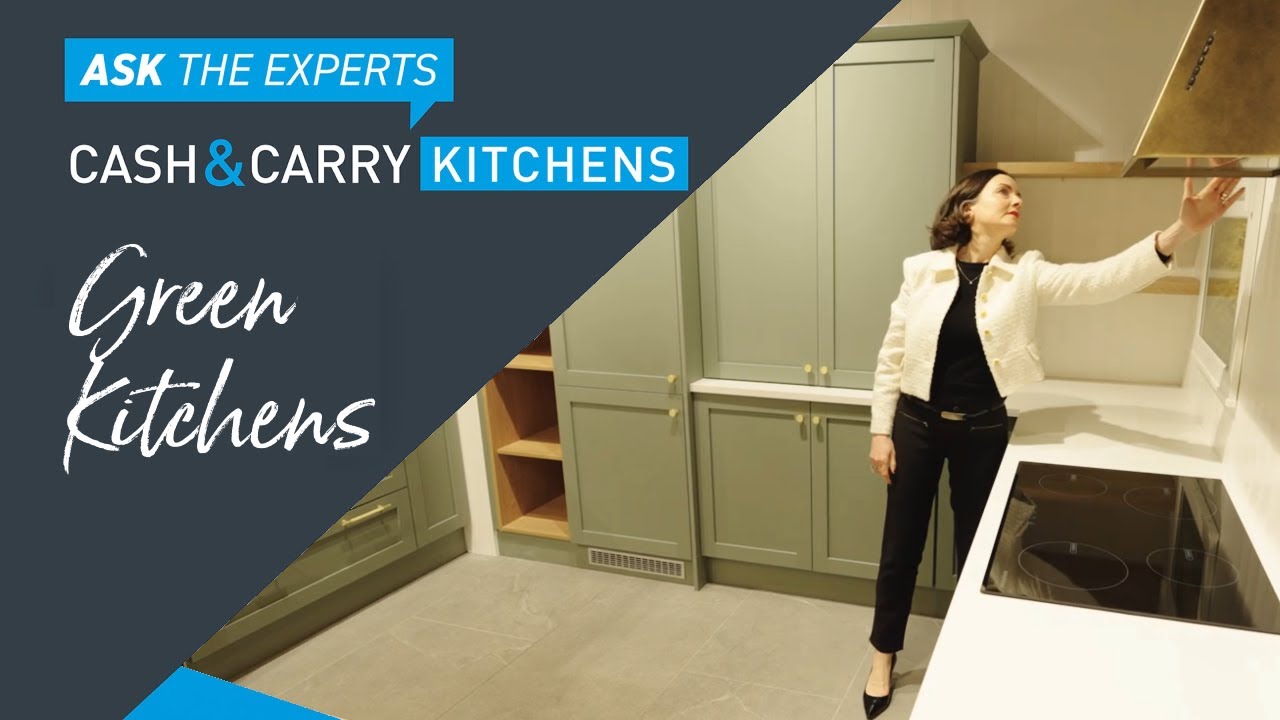 How to Choose the Perfect Green Kitchen: Shades, Styles & Expert Tips with television's Dee Coleman