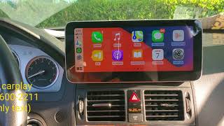 2008 Mercedes Benz C350 Upgrade 10.25 Inch Carplay Touch Screen.