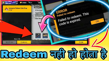 Error Failed To Redeem This Code Is Expired Kaise Solve Karen Failed To Redeem Please Log In Game ff