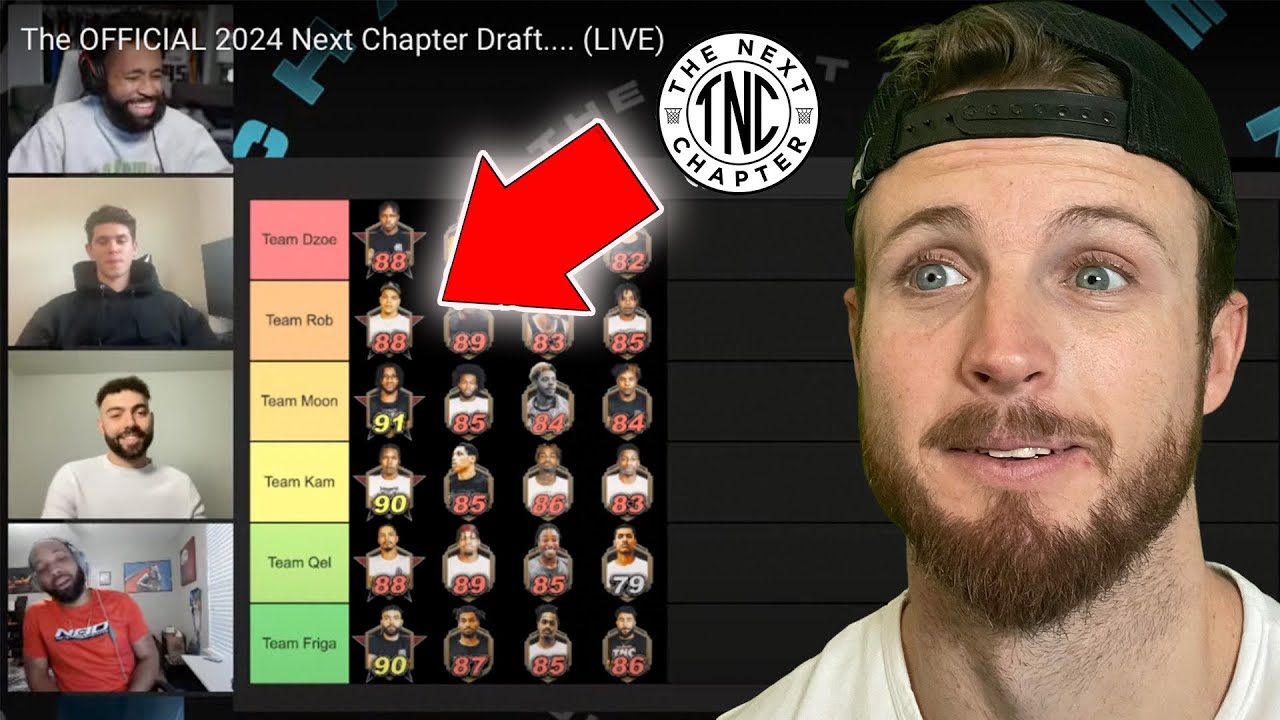 Rob Is PISSED About His Rating | Next Chapter Draft Reaction
