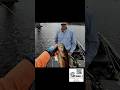 Even with the air boats roaming around us Mr Lynn still caught fish