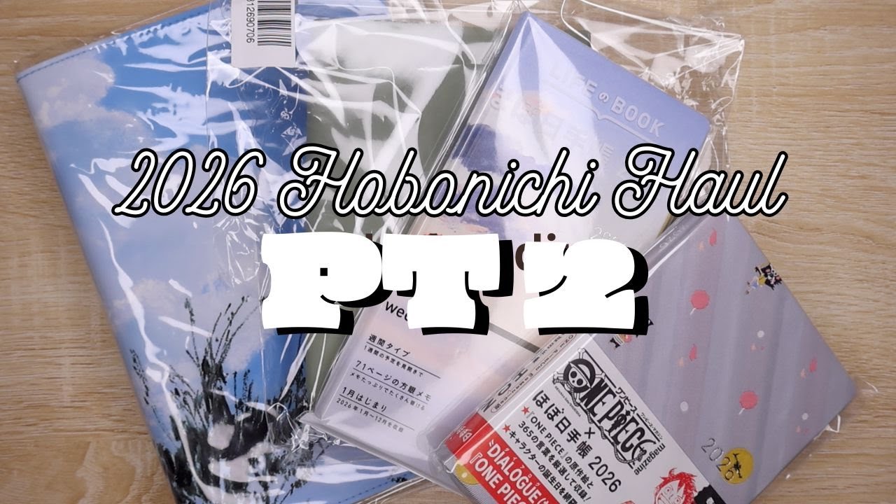 2026 Hobonichi Haul | Part 2