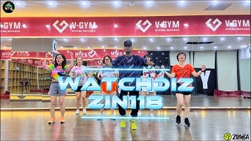 Zin118 | WATCHDIZ | Zumba Fitness Dance Hall Punjabi | Fitness choreography 