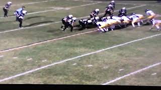 Blissfield Football: Belly Reverse for TD vs Jonesville!