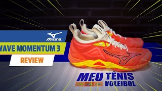 Mizuno Wave Momentum 3 - Review - Meu Tênis Voleibol