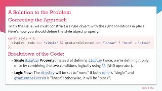 Resolving the Failed to compile Error with Inline Styles in React using Ternary Operators