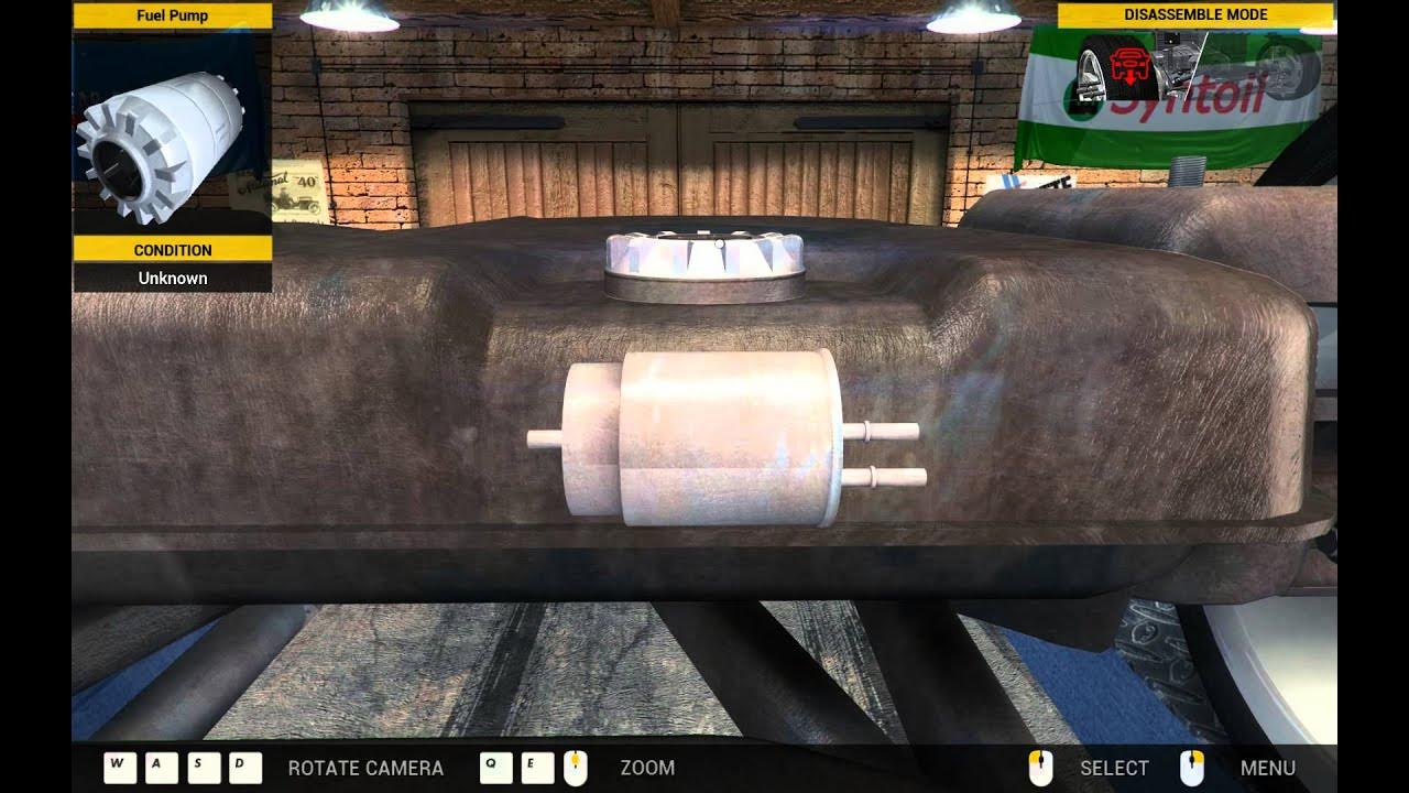 Где находится топливный фильтр car mechanic