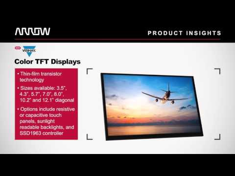 Arrow Product Insights - Vishay Displays