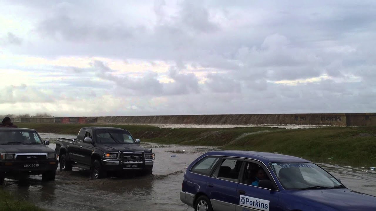 omg guyana mini tsunami - YouTube