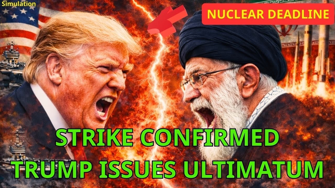 TRUMP’S ULTIMATUM: Massive Armada Arrives in Iran! | AI Reconstrution