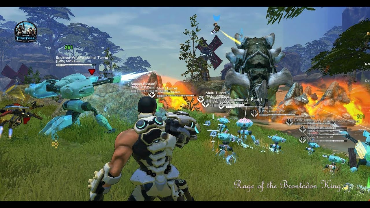 Firefall / Rage of the Brontodon King