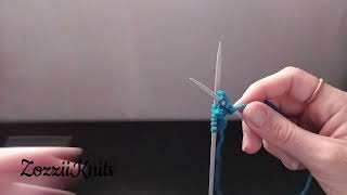 C4F and C4B Tutorial Learn How To Knit Cable Knitting Stitch for Beginners