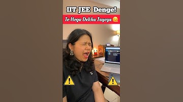 JEE is a ROLLER COASTER 🎢 #namokaul #jee2024 #jee2023 #jee #purnimakaul #jeeadvanced