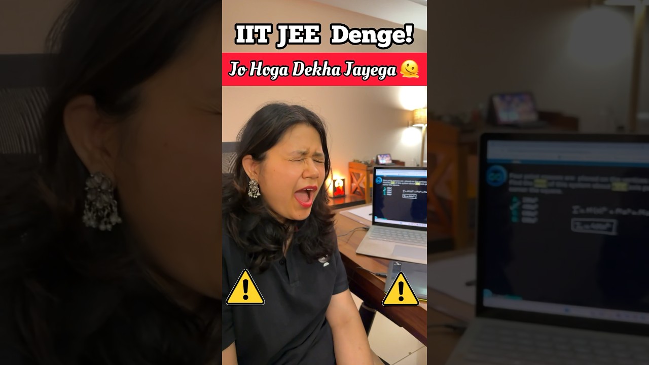 JEE is a ROLLER COASTER 🎢 