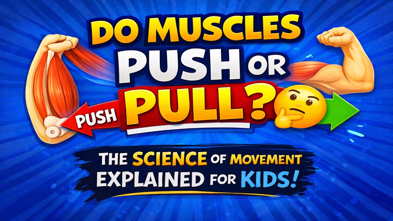 How Do Muscles Help Us Move? 💪 (Biceps, Triceps & Body Science for Kids ...