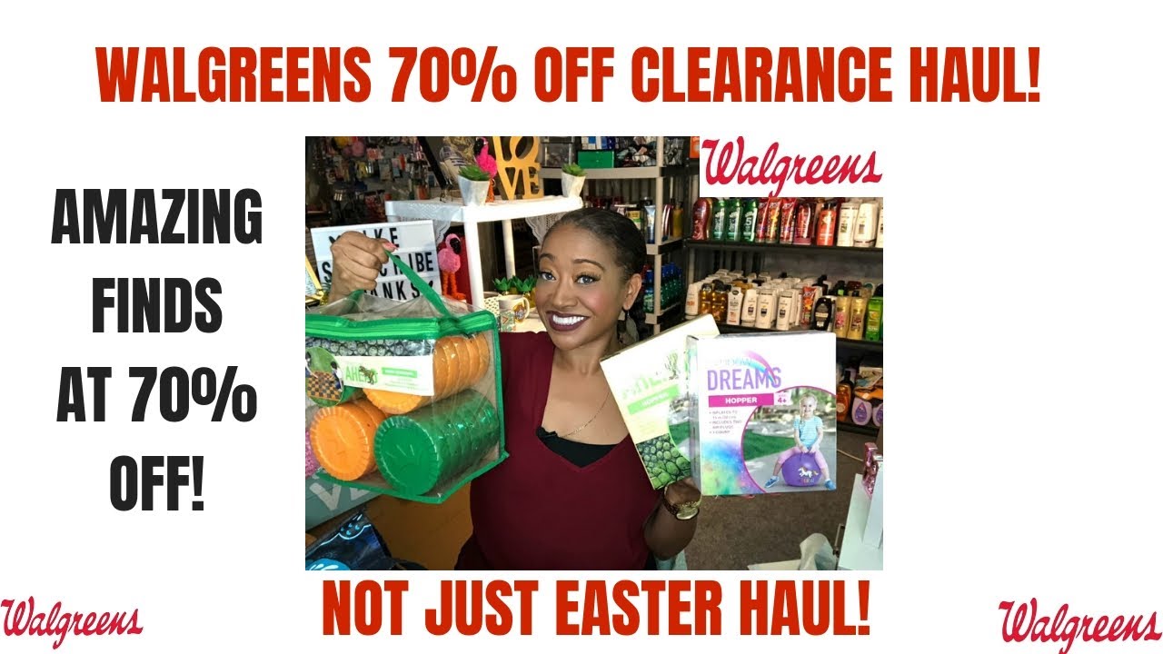 Walgreens 70% Off Clearance Haul~Not Just Easter Haul~Awesome Finds at 70% Off~MUST WATCH WOW!!