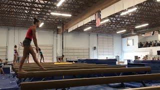 Double Full Beam Dismount - Ada Reece - 2022