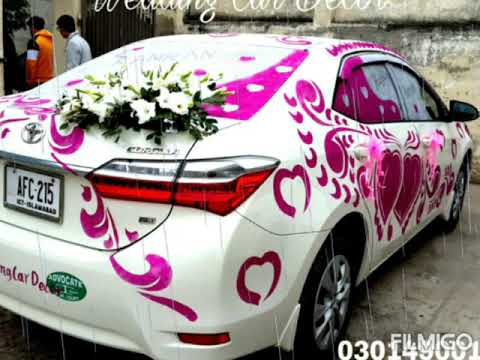 Wedding Car Decor +923014900188 - YouTube