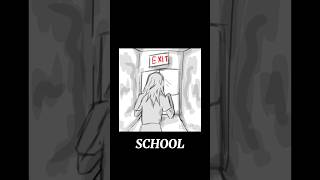 school is over!! #art #shorts #beginneranimator #beginner #drawing #animation #warisover