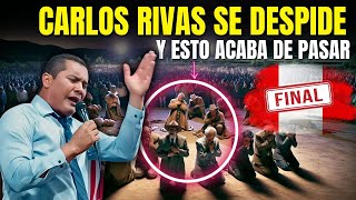 Pastor Carlos Rivas se despide del Perú y esto acaba de pasar