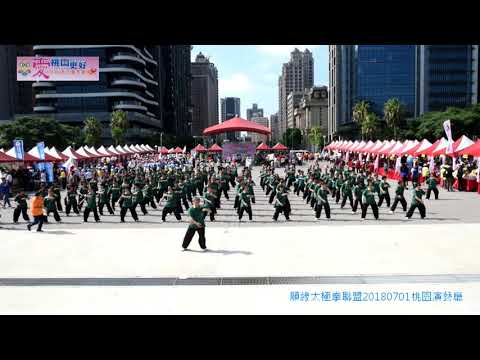 桃園2018志工嘉年華太極拳表演