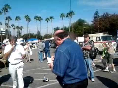 Chip K7JA  Morse Code / SMS Test / Paficicon 2011