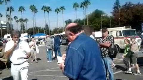 Chip K7JA  Morse Code / SMS Test / Paficicon 2011