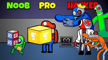 🤢 NOOB 😎 PRO 😈 HACKER | Survivor In Rainbow Monster #3 | iOS - Android APK