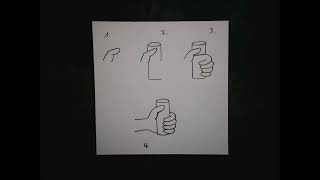 Hand Die Etwas Halten Tut Tutorial