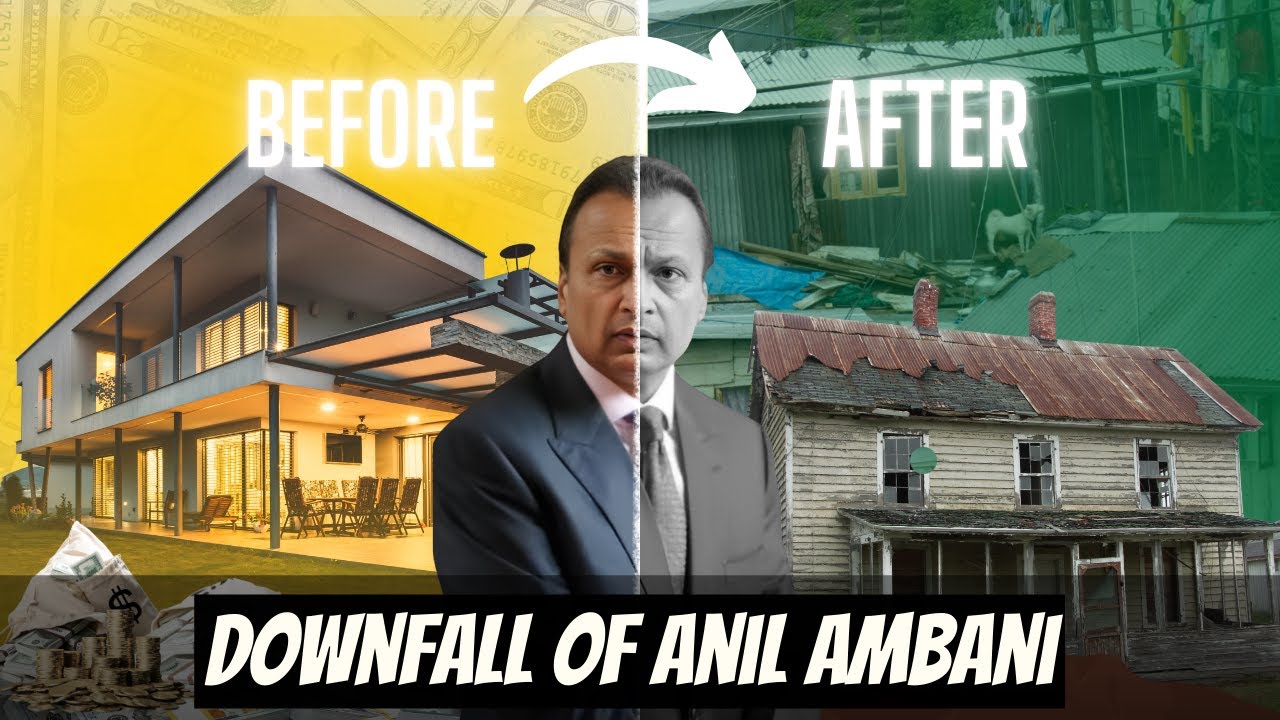 From 42 billions to bankcrupt the downfall of Anil ambani - Dezii TV - V2
