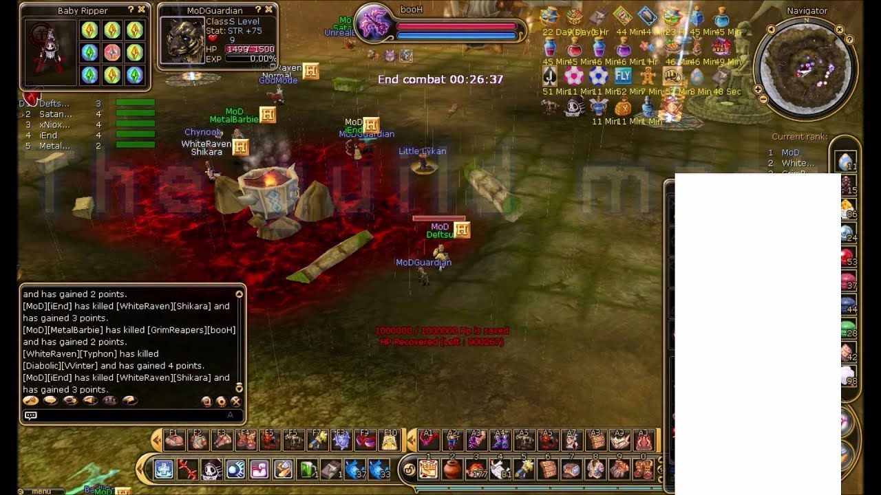 Flyff Mocomochi siege Deftsu 190715