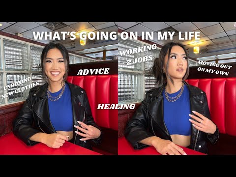 life update, advice session, and mini clothing unboxing haul HEHE ♡