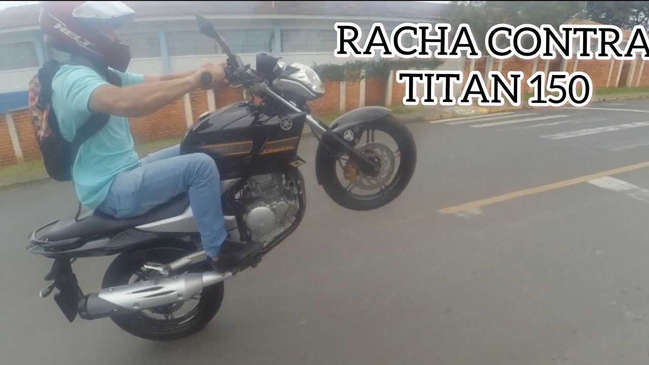FAZER 250 vs TITAN 150 ( titan ganhou?! ) 