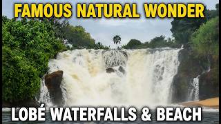 Cameroon's Most Famous Natural Wonder in Kribi | Lobé Waterfalls and Lobe Beach