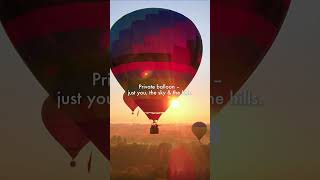 Private Hot Air Balloon Over Tuscany at Sunrise (From Florence) 🎈🇮🇹