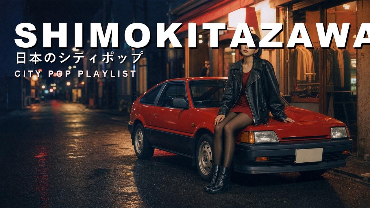 SHIMOKITAZAWA 1987 🏮 Japanese City Pop | Curtain Down in the