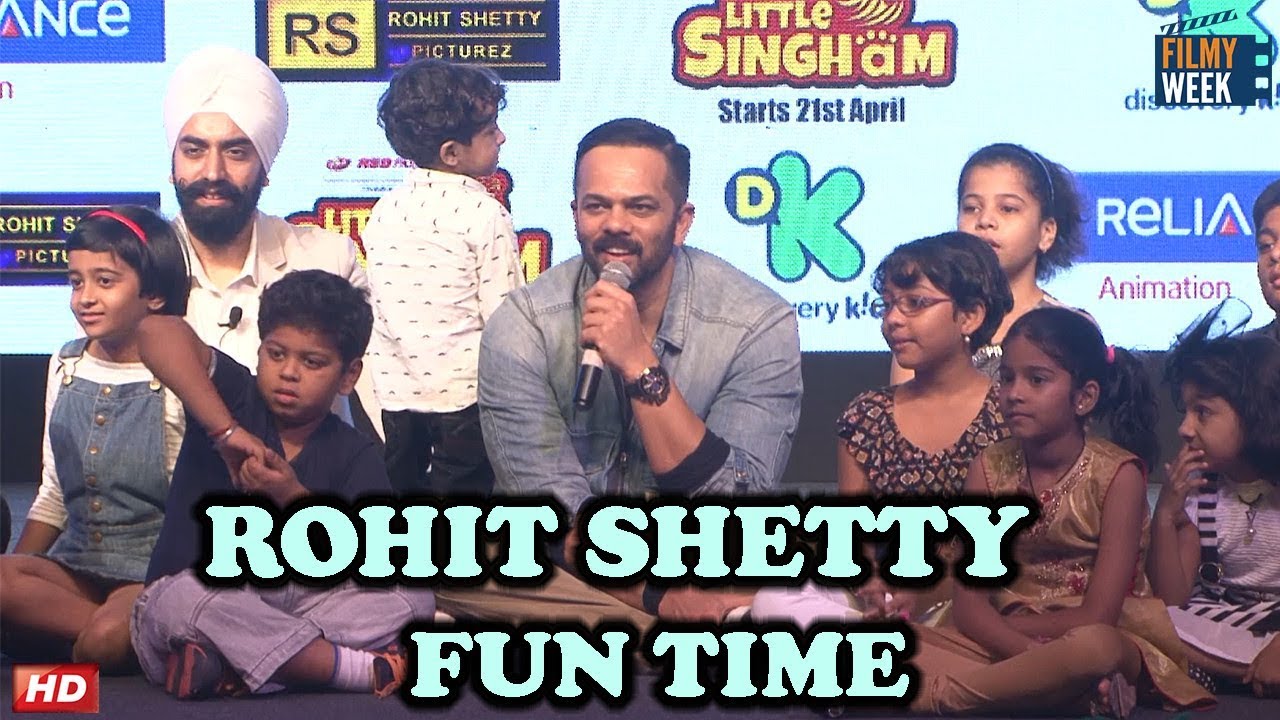 Rohit Shetty Launch Of Cartoon Little Singham
