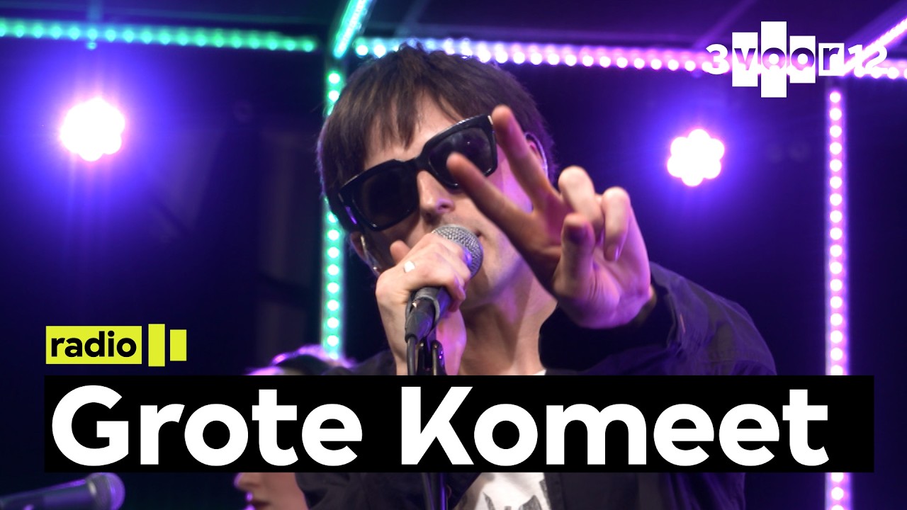 Grote Komeet – live at 3voor12 radio