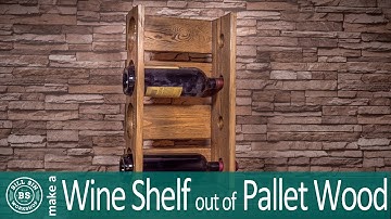 How to make a Wine Rack out of Pallets - Wolrd