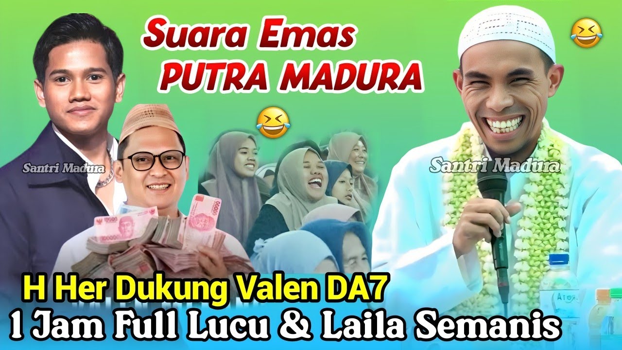1 Jam Full Lucu 😂 Full Lagu Laila Semanis | KH KHOLIL YASIN Terbaru 2025 (H Her Dukung Valen Da7)