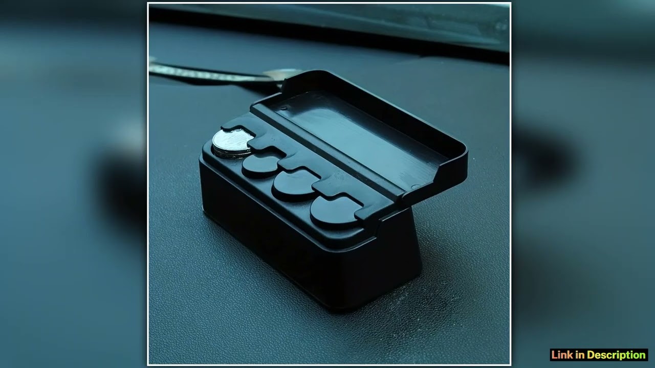 Car Coin Small Storage Home Dual Purpose Change Box Creative Coins Purse Euro Dispenser Holder