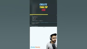 How to create tooltip in CSS #tooltips  #css #shorts