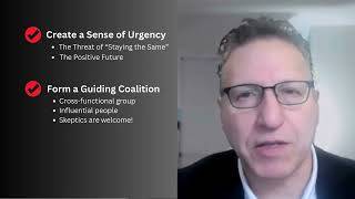 THE CHANGE-READY MANAGER. Chapter #3: Sparking Momentum. Building urgency and vision.